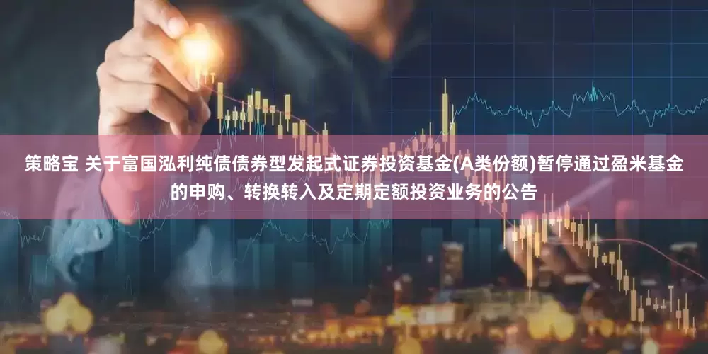 策略宝 关于富国泓利纯债债券型发起式证券投资基金(A类份额)暂停通过盈米基金的申购、转换转入及定期定额投资业务的公告