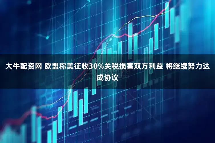 大牛配资网 欧盟称美征收30%关税损害双方利益 将继续努力达成协议